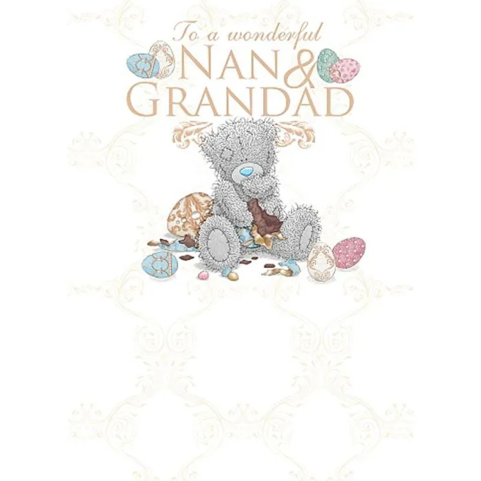 Nan & Grandad Me to You Bear Easter Card