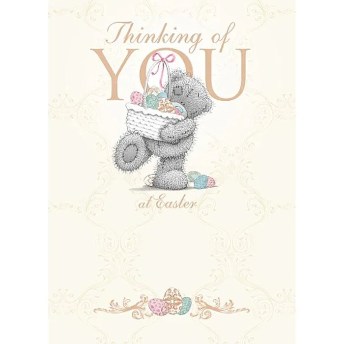 Thinking of You Me to You Bear Easter Card