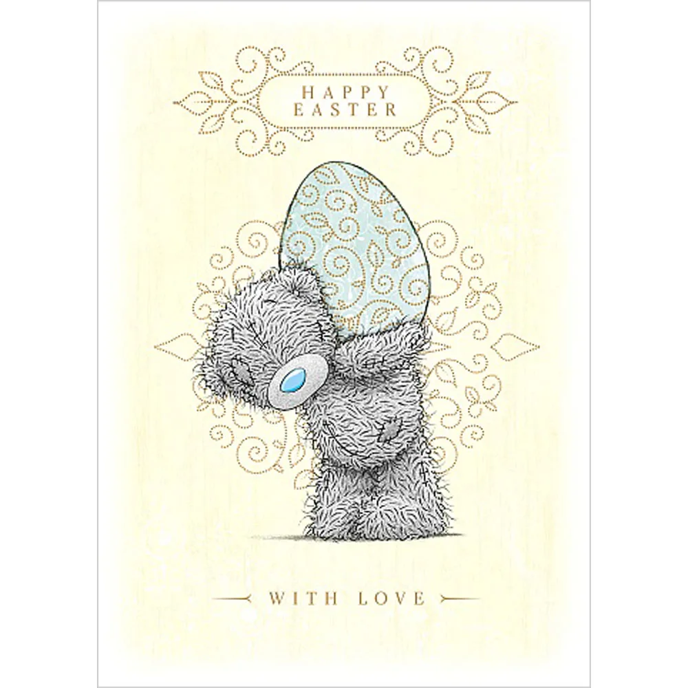 With Love Me to You Bear Easter Card
