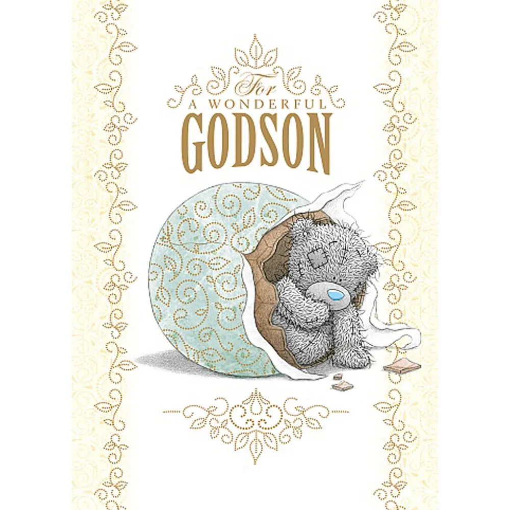 Godson Me to You Bear Easter Card