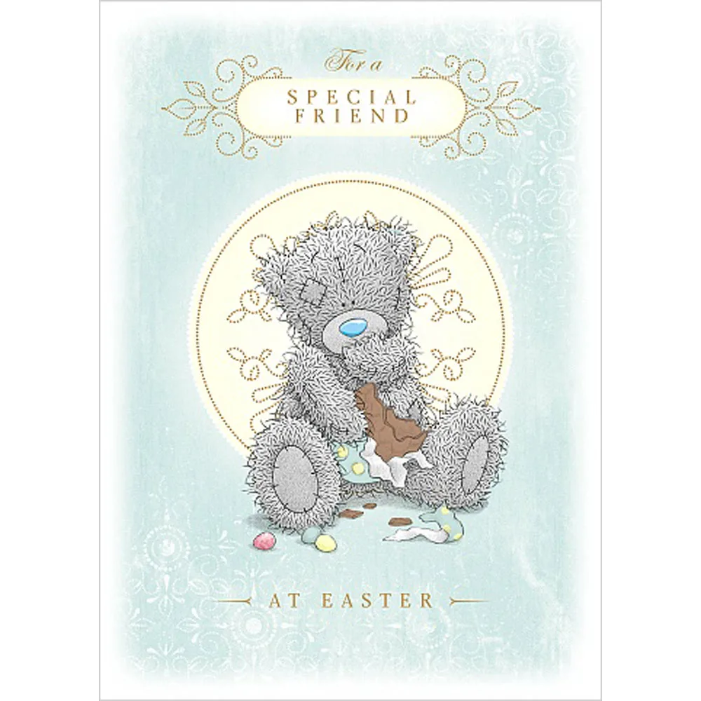 Special Friend Me to You Bear Easter Card