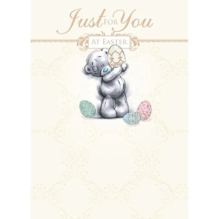 Just For You at Easter Me to You Bear Easter Card