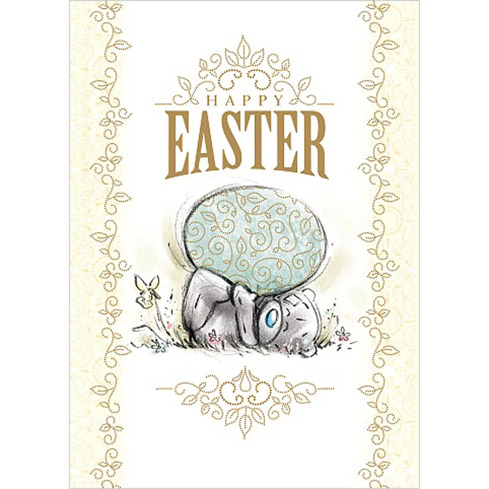 Happy Easter Giant Egg Me to You Bear Card