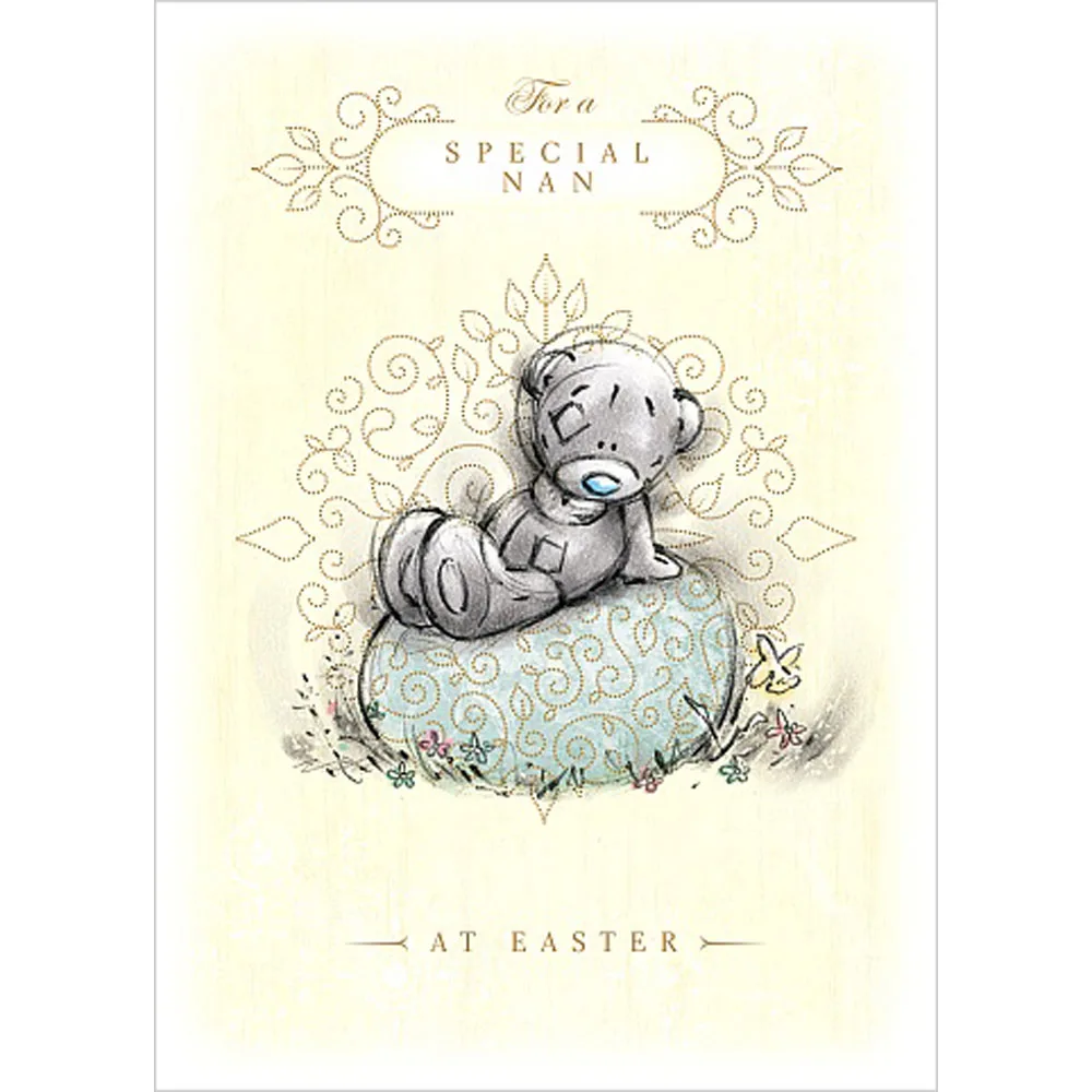 Special Nan Me to You Bear Easter Card