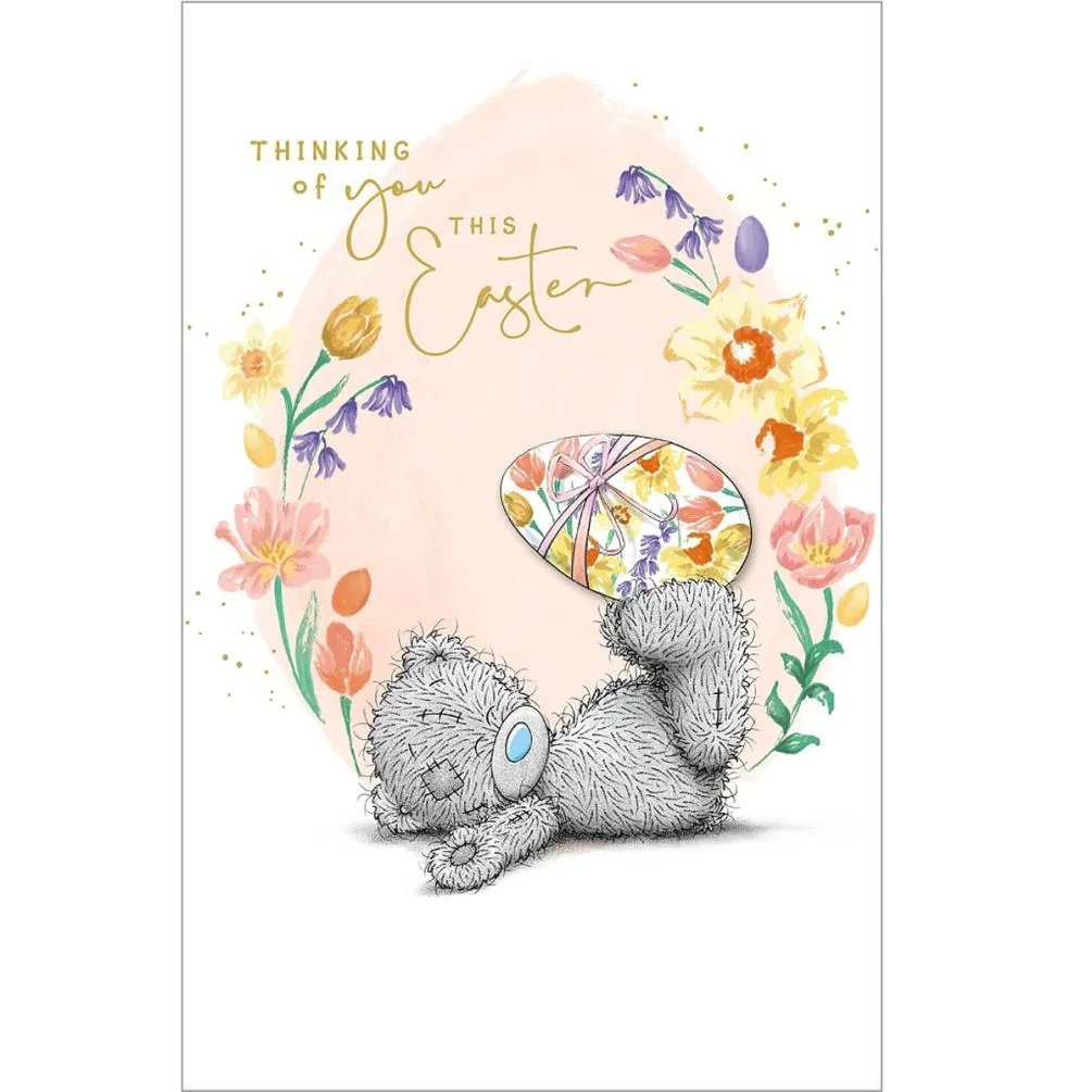 Thinking of You Me to You Bear Easter Card