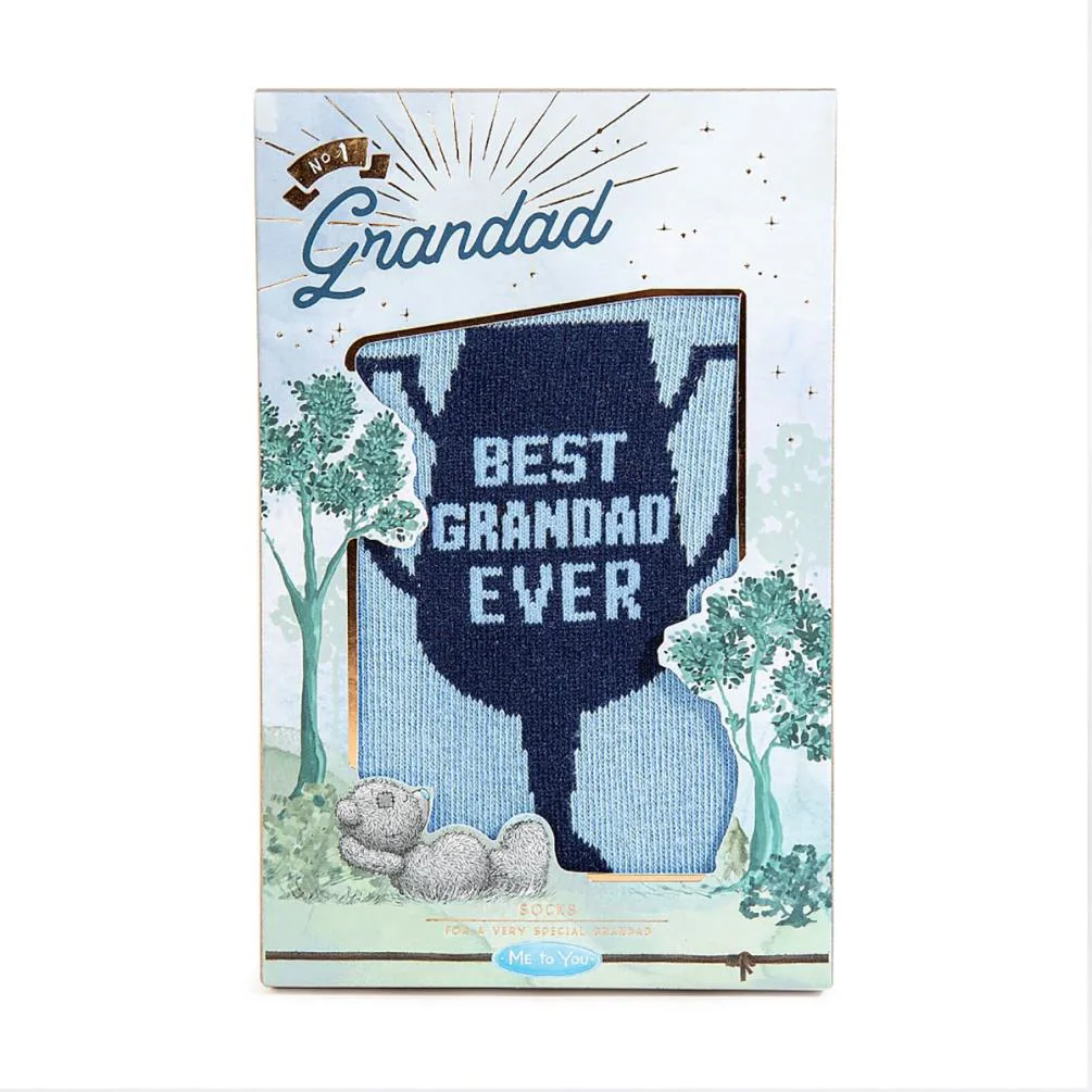 Best Grandad Ever Me to You Bear Socks