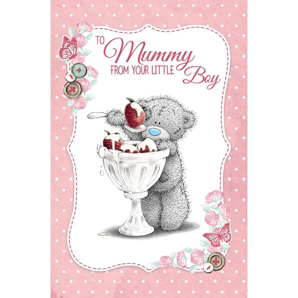 Mummy From Little Boy Me to You Bear Mothers Day Card