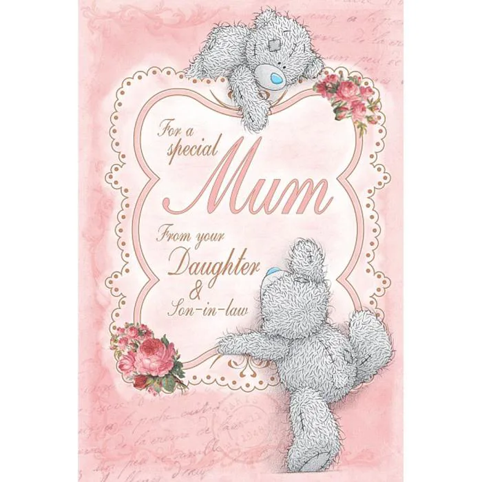 Mum From Daughter & Son-In-Law Me to You Mothers Day Card