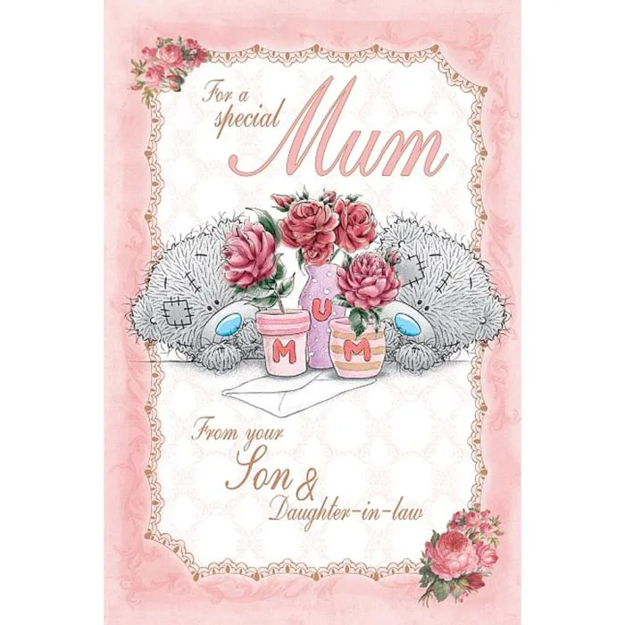 Mum From Son & Daughter in Law Me to You Mothers Day Card