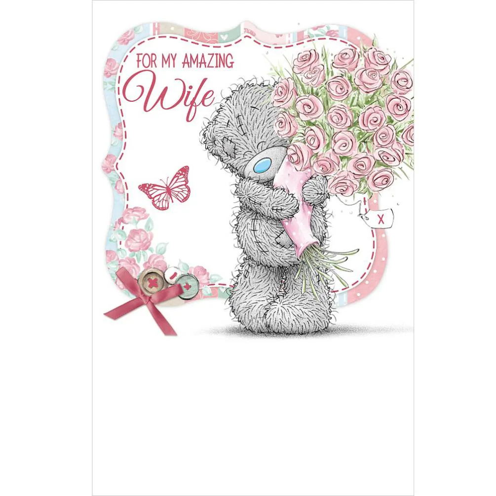 Amazing Wife Me to You Bear Mothers Day Card