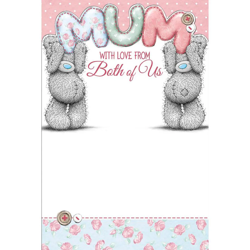 Mum From Both Of Us Me to You Bear Mothers Day Card