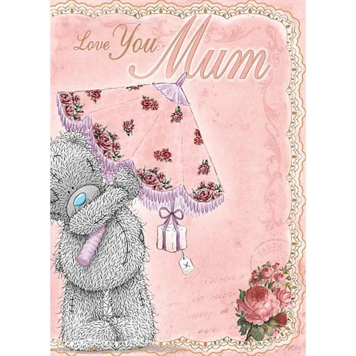 Love You Mum Me to You Bear Mothers Day Card