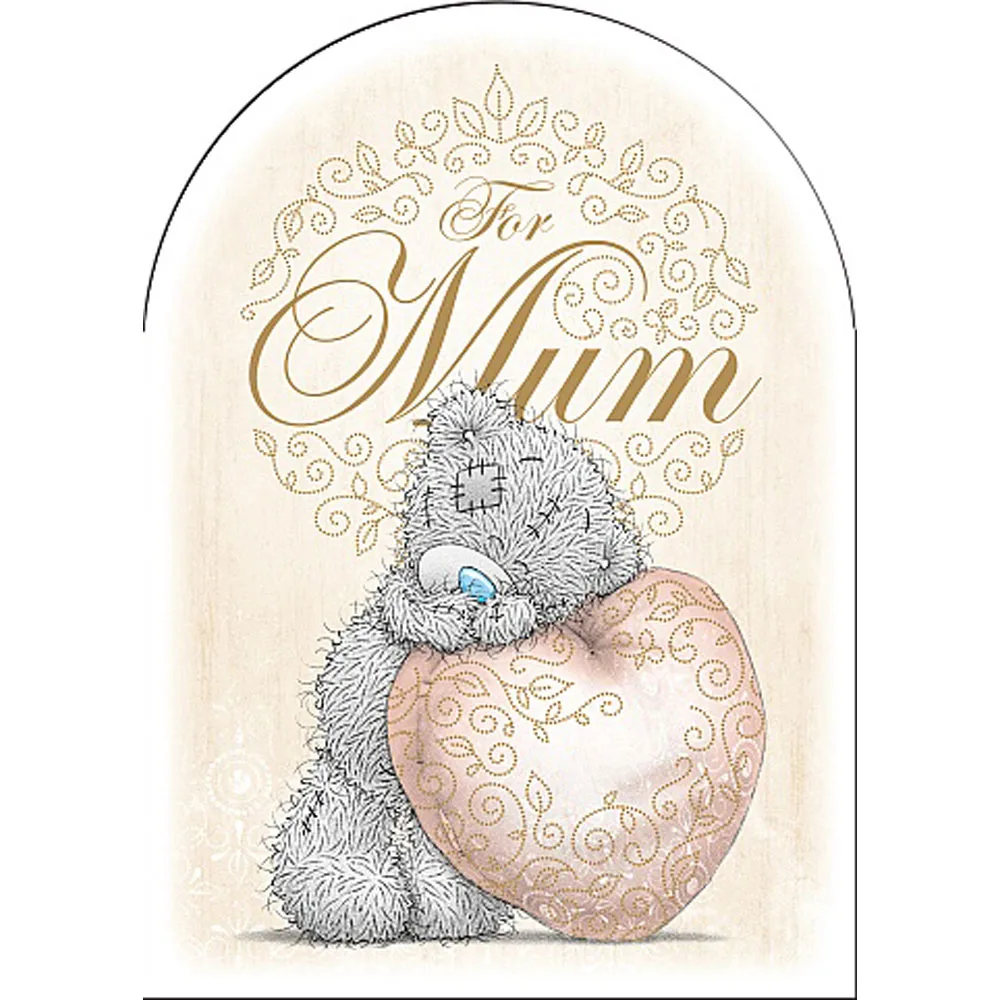 For Mum Giant Heart Me to You Bear Mothers Day Card