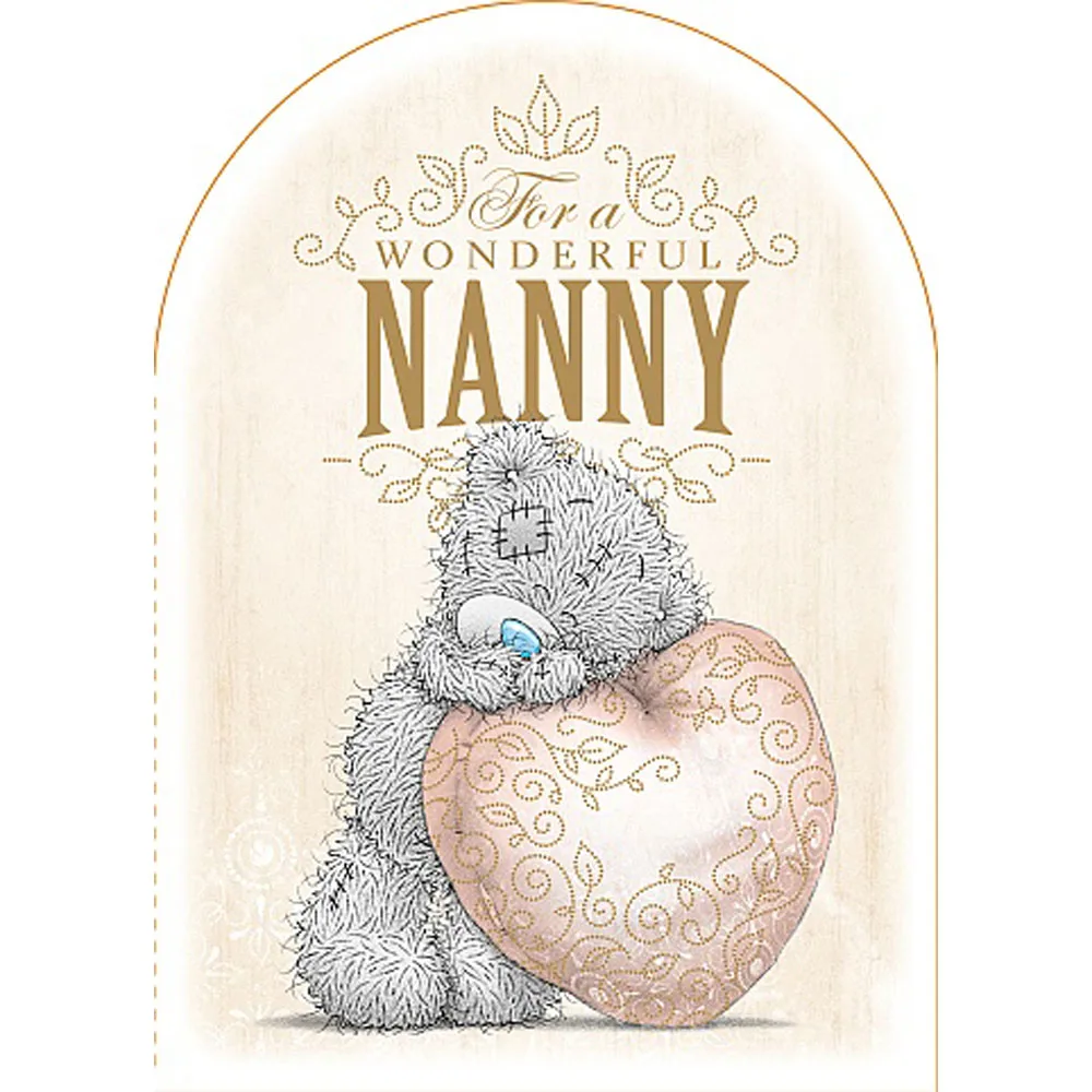 Wonderful Nanny Me to You Bear Mothers Day Card