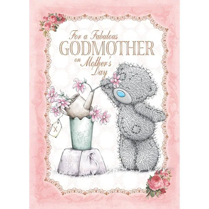 Fabulous Godmother Me to You Bear Mothers Day Card