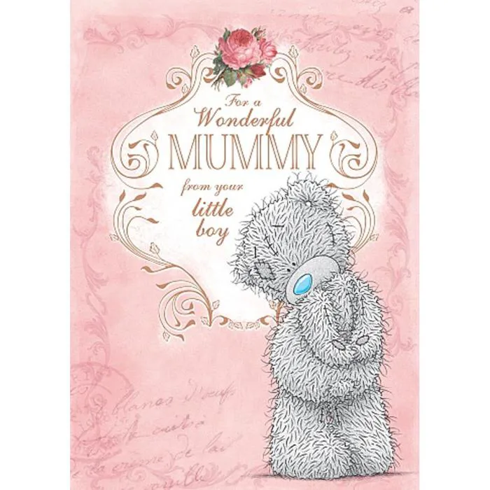 Mummy From Little Boy Me to You Bear Mothers Day Card