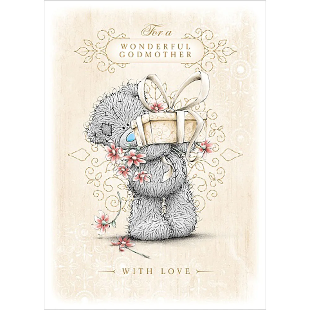 Godmother Me to You Bear Mothers Day Card