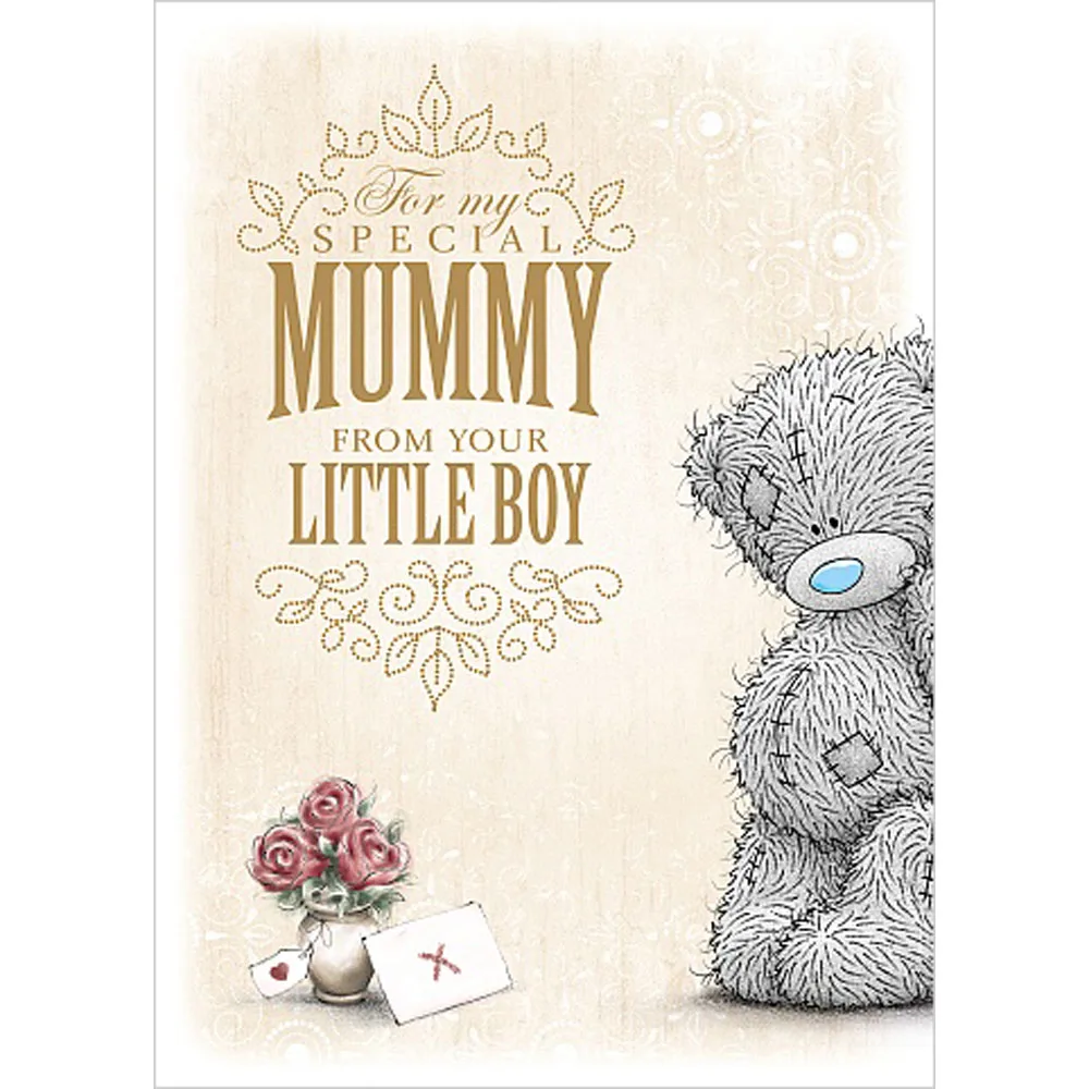 Mummy From Little Boy Me to You Bear Mothers Day Card