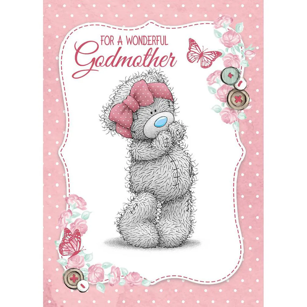 Godmother Me to You Bear Mothers Day Card