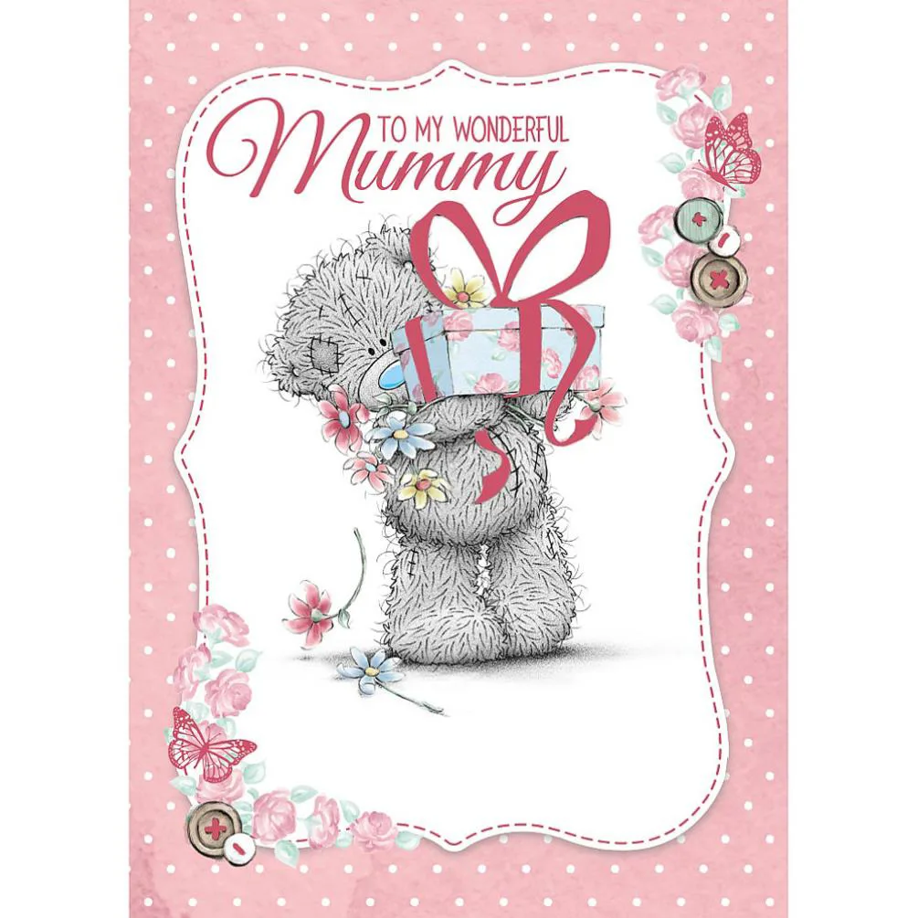Wonderful Mummy Me to You Bear Mothers Day Card