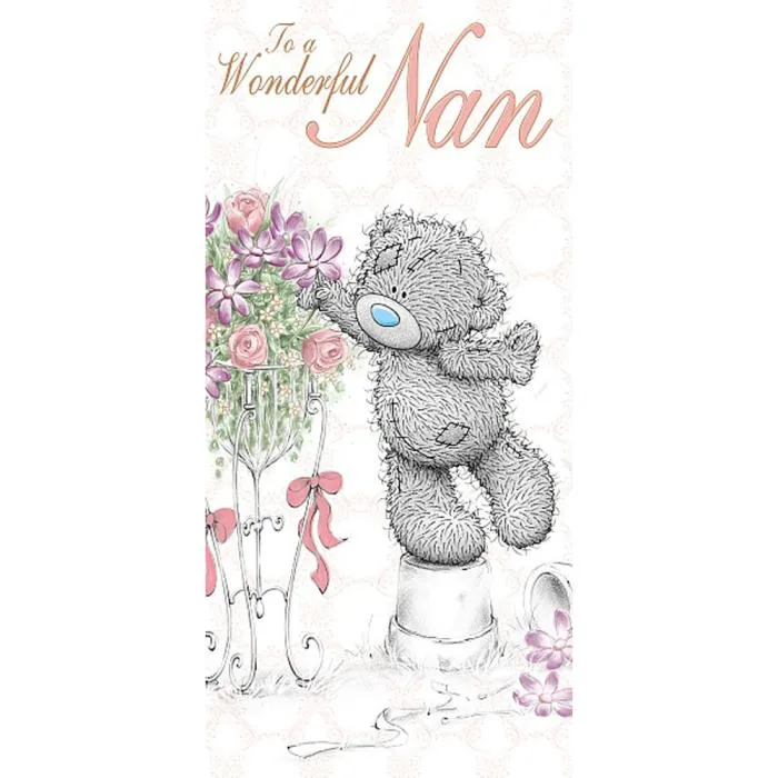 Wonderful Nan Me to You Bear Mothers Day Card