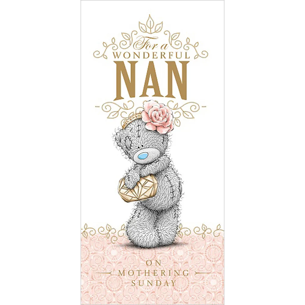 Wonderful Nan Me to You Bear Mothers Day Card