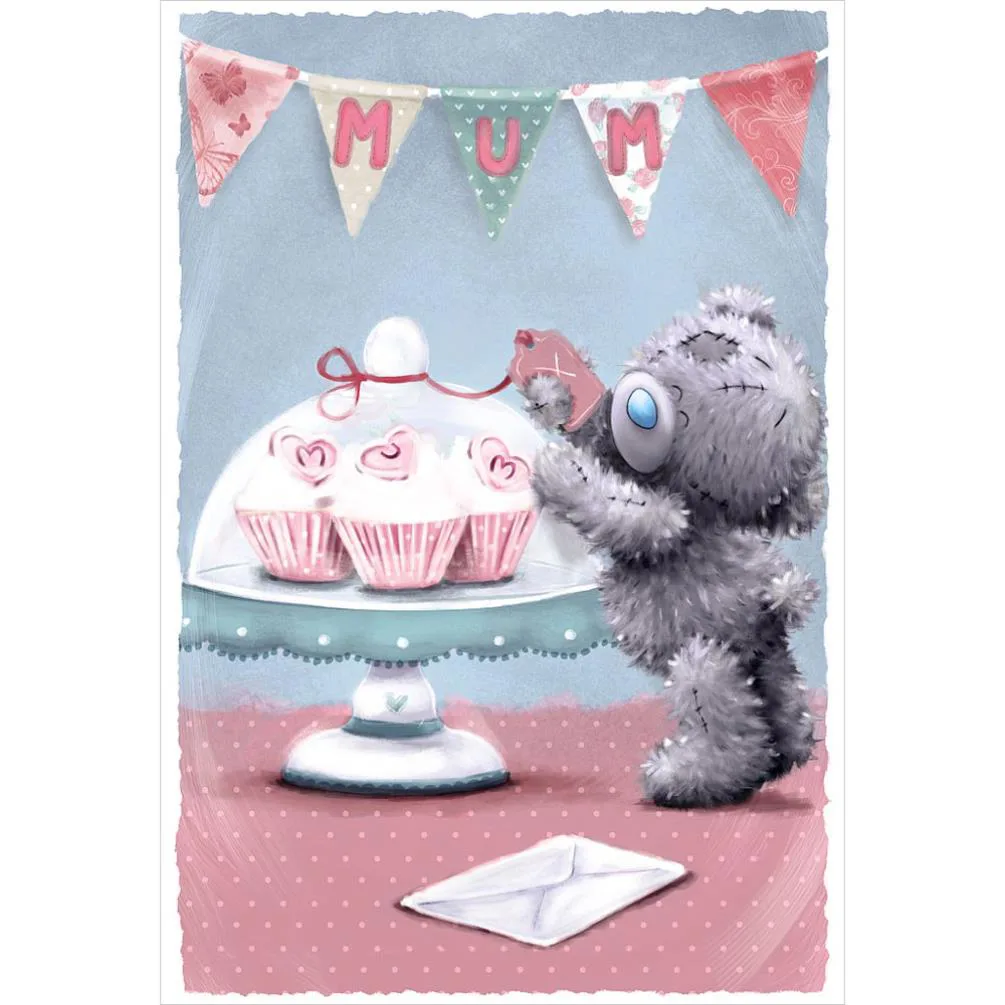 Mum Cupcakes Me to You Bear Mothers Day Card