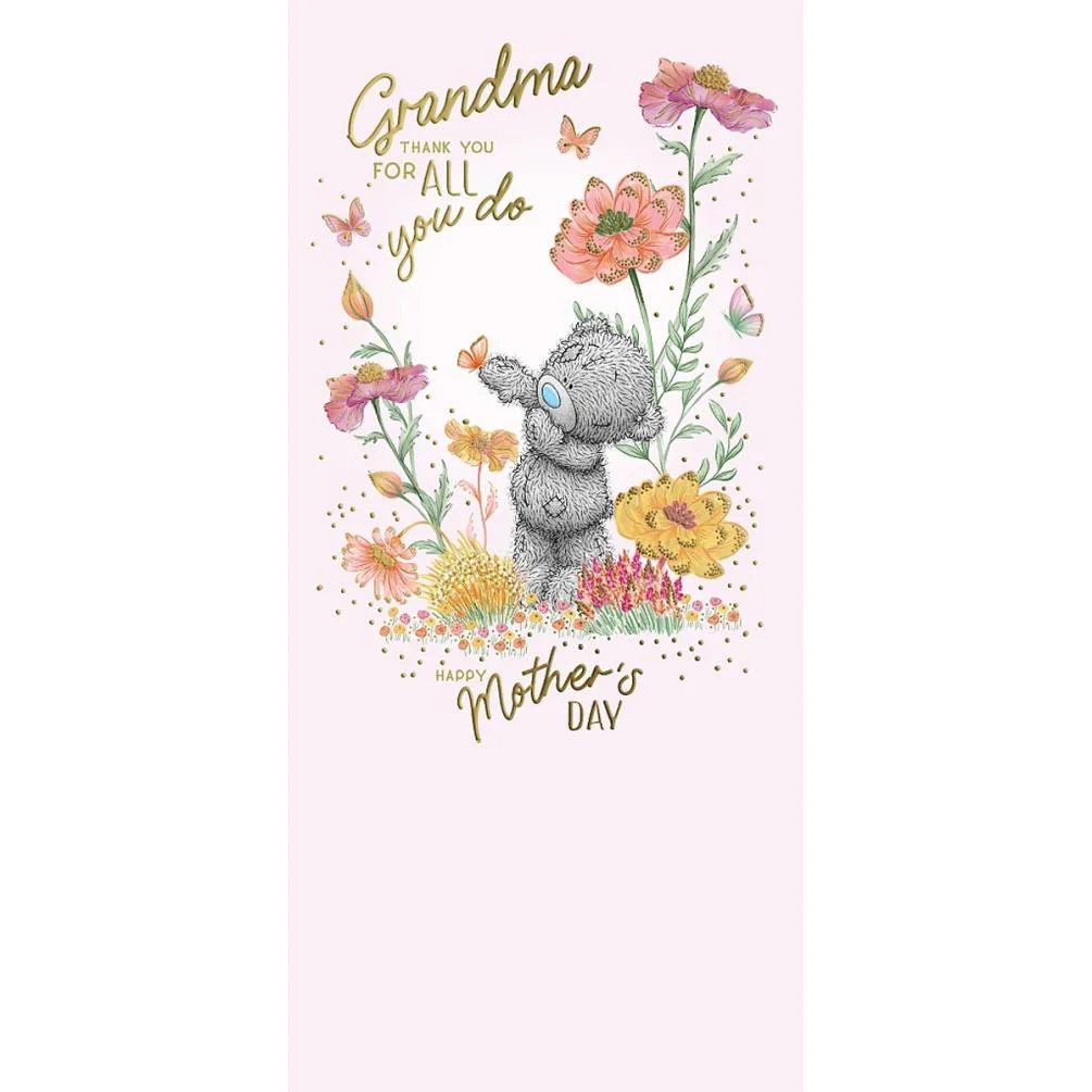 Grandma Me to You Bear Mother's Day Card