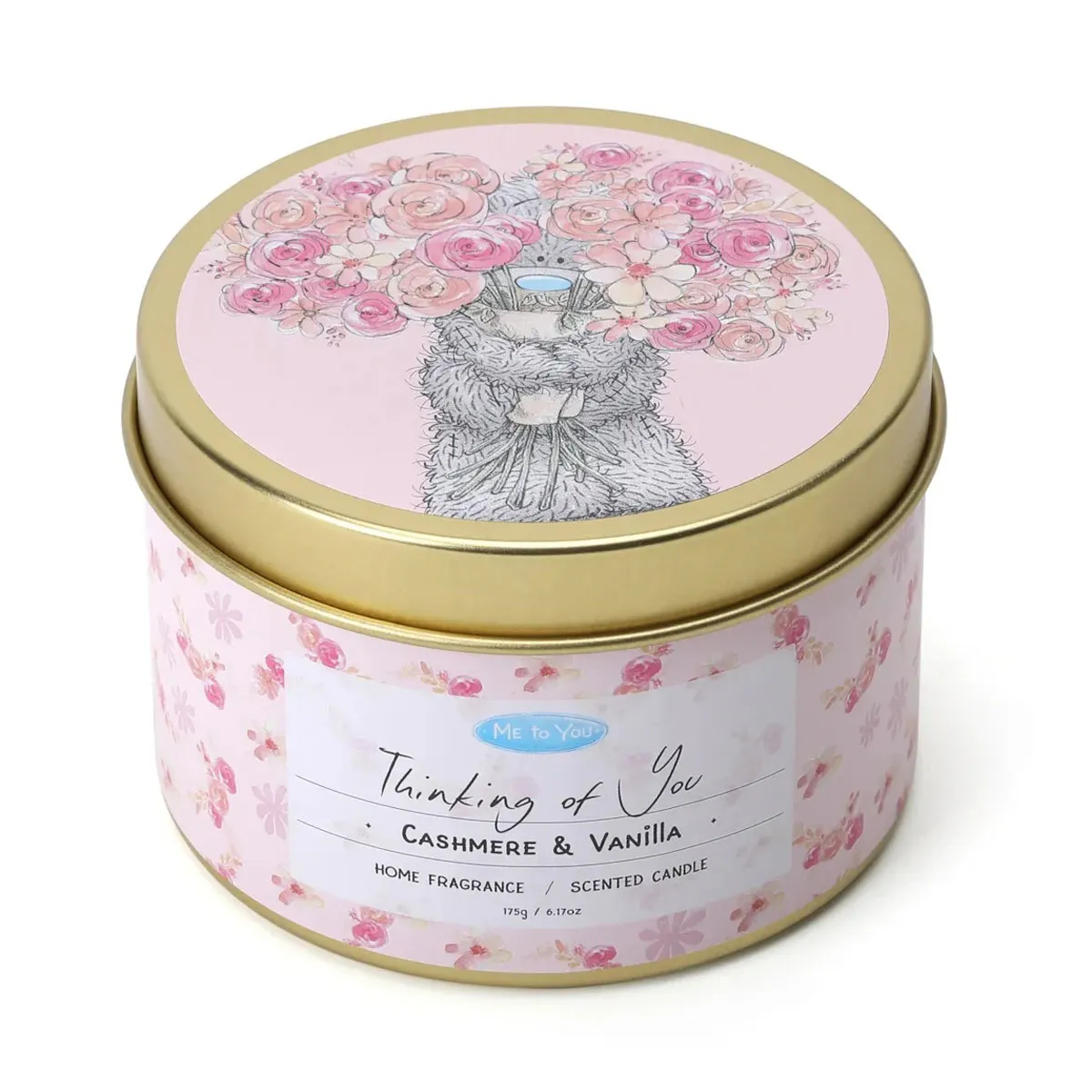 Thinking of You Me to You Bear Tin Candle