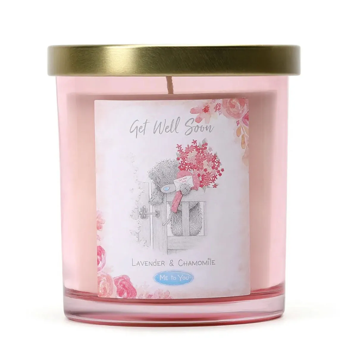 Get Well Soon Me to You Bear Boxed Glass Candle