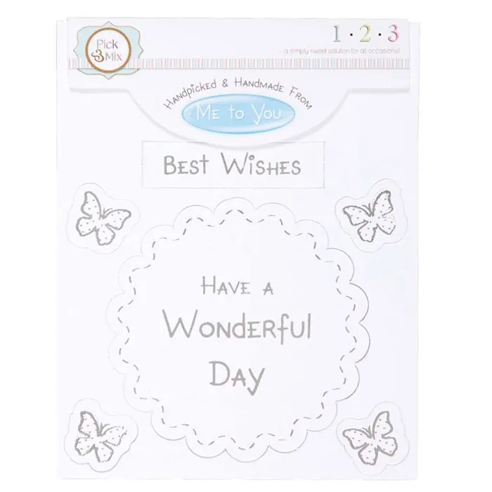 Best Wishes Occasions Verse &amp; Greeting Insert