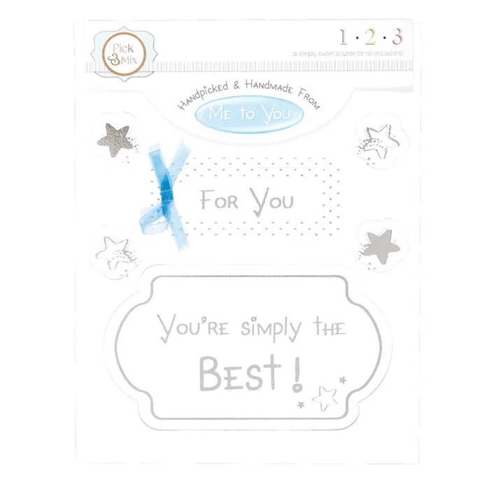 For You Me to You Bear Occasions Verse &amp; Greeting Insert