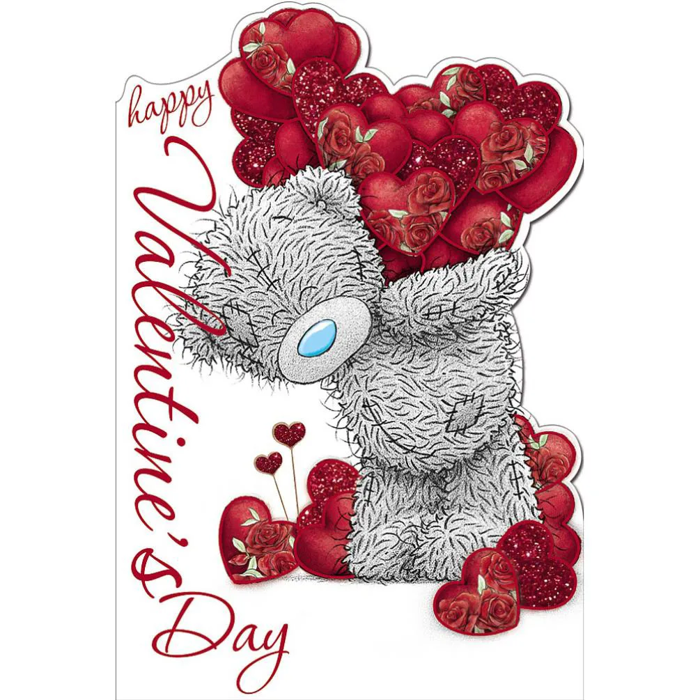 Tatty Teddy With Hearts Me to You Bear Valentines Day Card