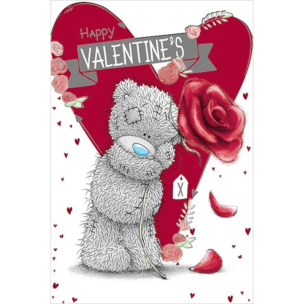 Happy Valentines Day Me to You Bear Card