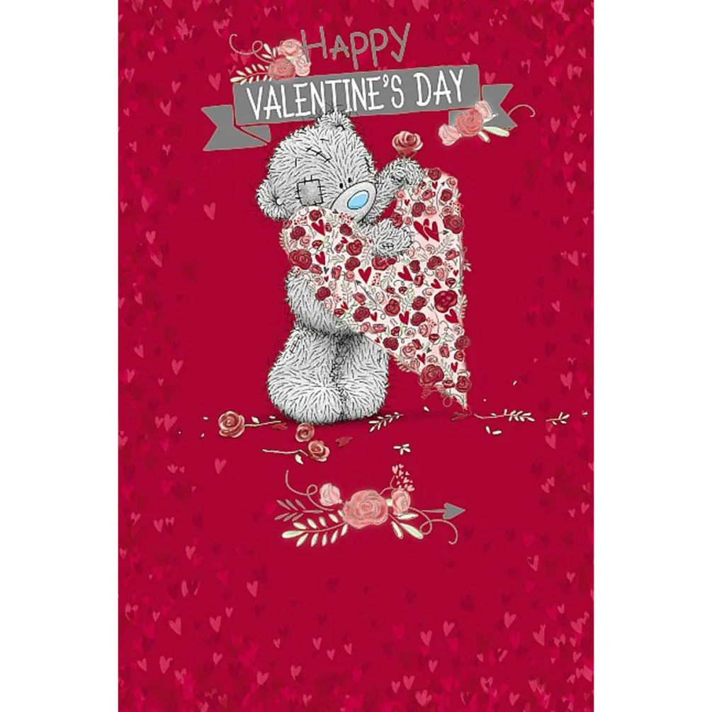 Heart of Roses Me to You Bear Valentines Day Card