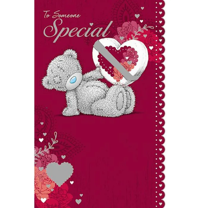 Someone Special Me to You Bear Valentines Day Card