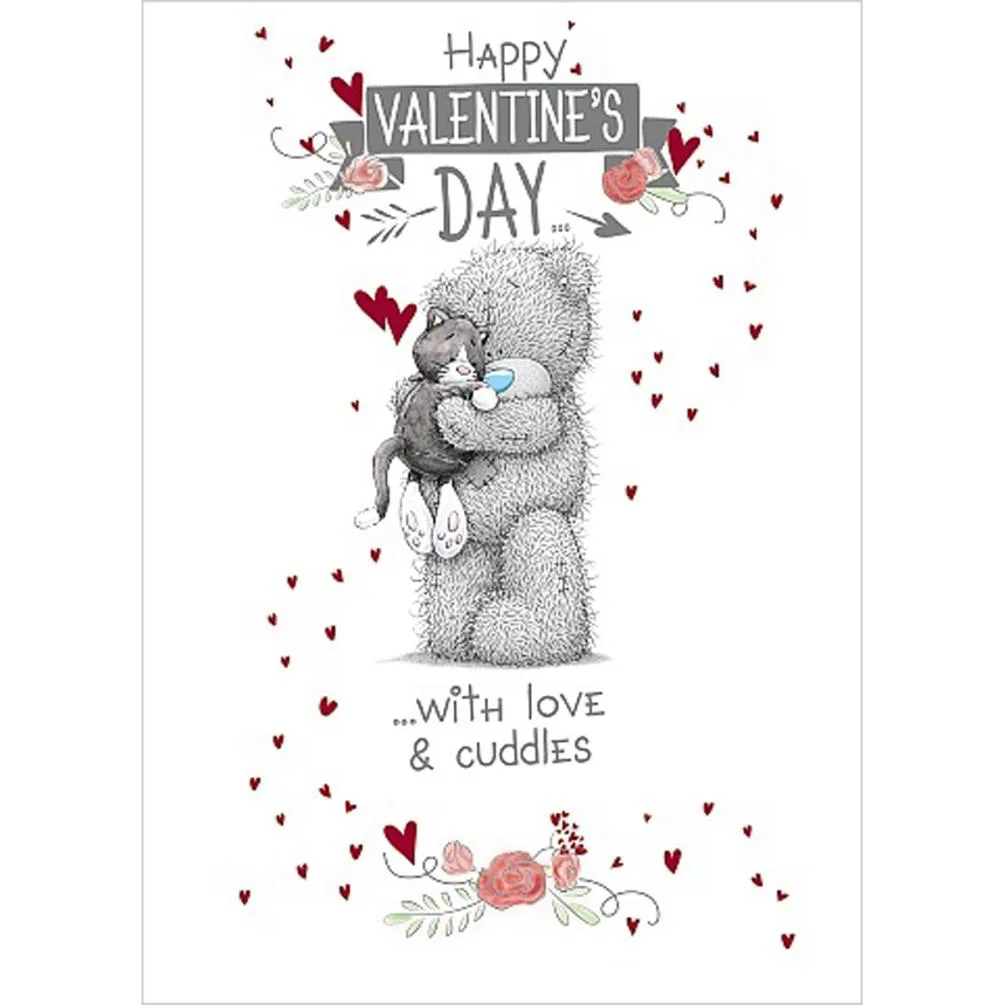 Cat Valentines Day  Me to You Bear Card