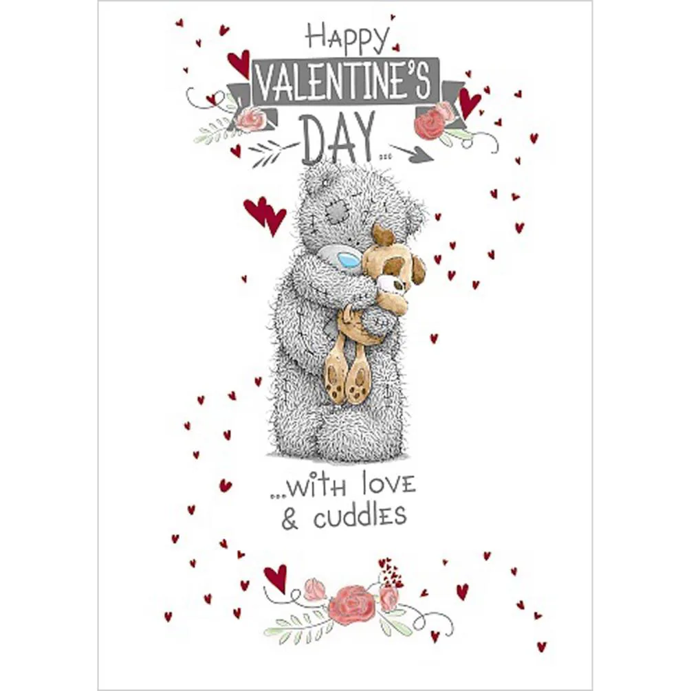 Dog Valentines Day Me to You Bear Card