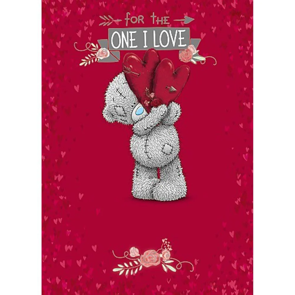 One I Love Me to You Bear Valentines Day Card