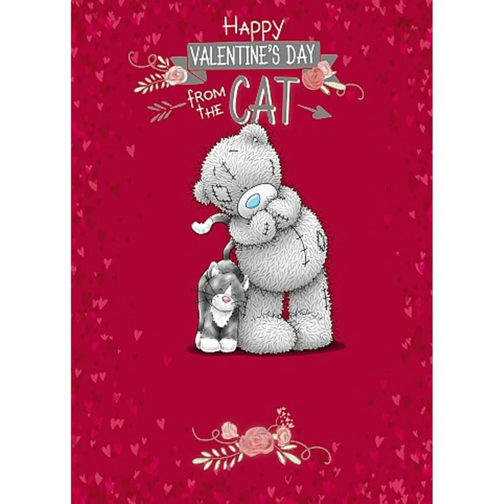 From The Cat Me to You Bear Valentines Day Card