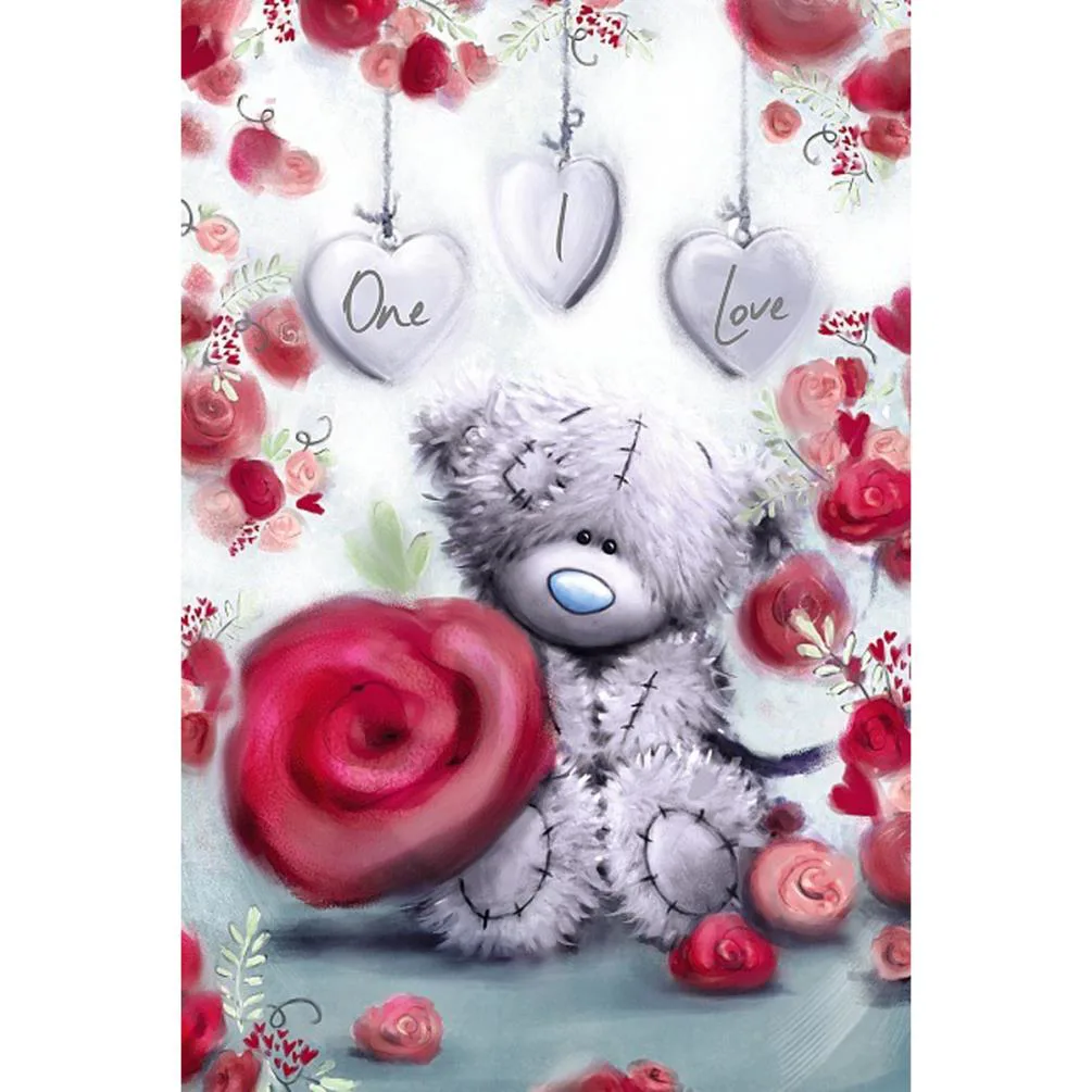 One I Love Me to You Bear Valentines Day Card