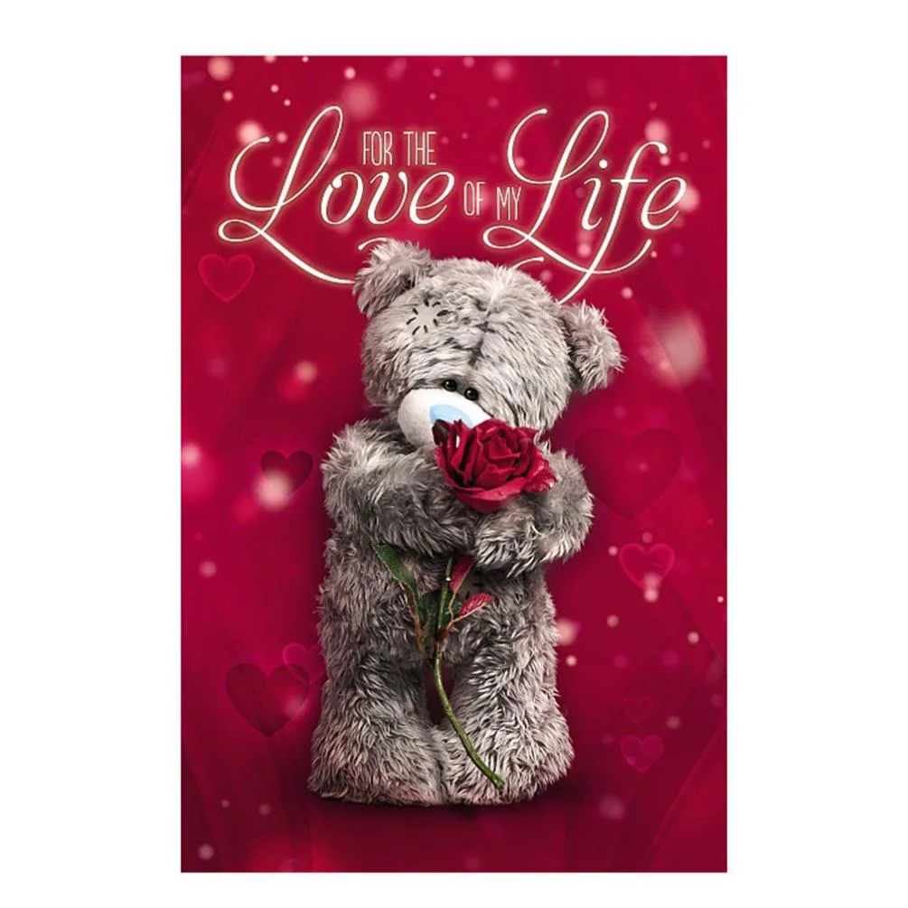 Love Of My Life Me to You Bear Valentines Day Card