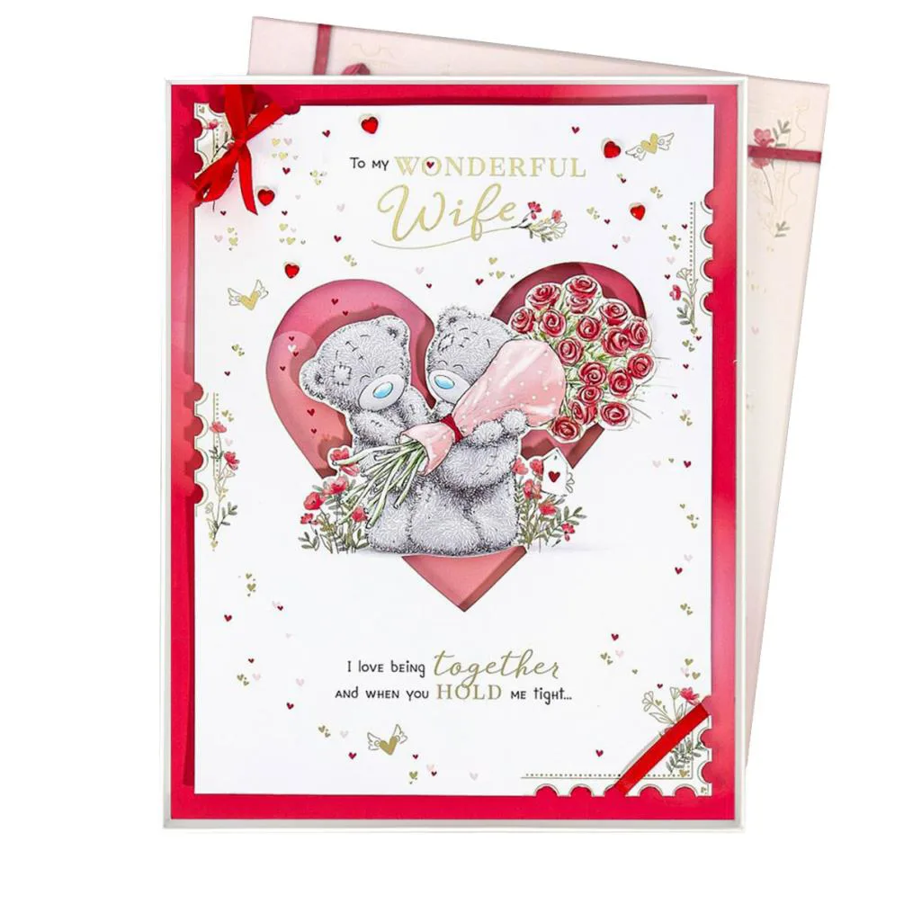 Wonderful Wife Me to You Bear Valentine's Day Boxed Card