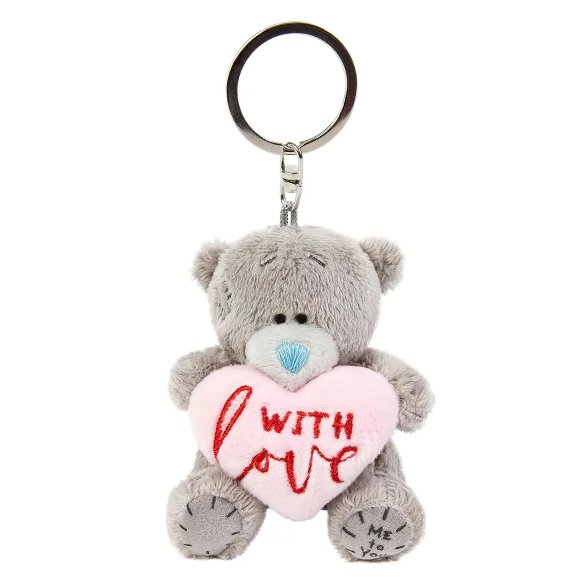 3" Padded With Love Heart Me to You Plush Keyring