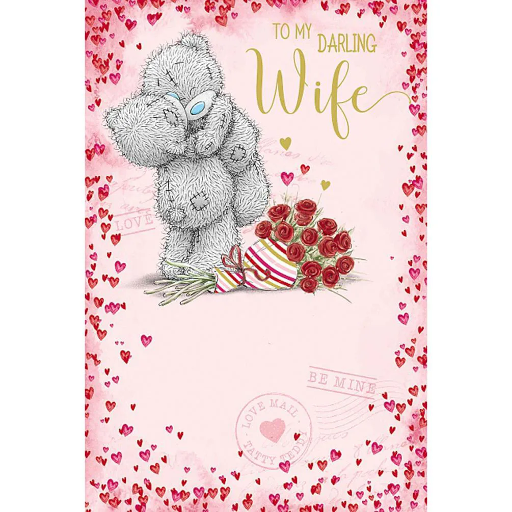 My Darling Wife Me to You Bear Valentines Day Card