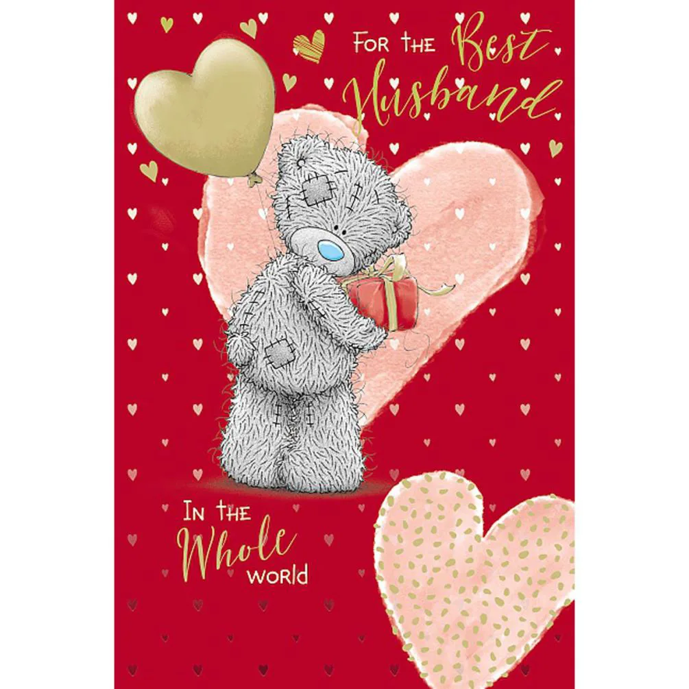 Best Husband Me to You Bear Valentine