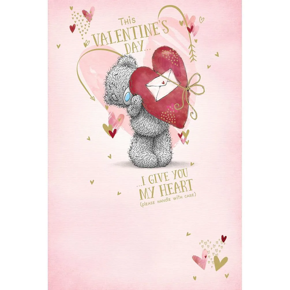 I Give You My Heart Me to You Bear Valentine