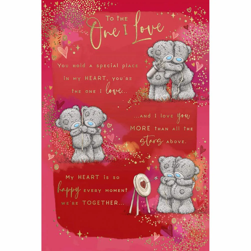 One I Love Verse Me to You Bear Valentine