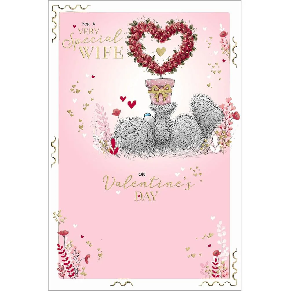 Special Wife Me to You Bear Valentine's Day Card