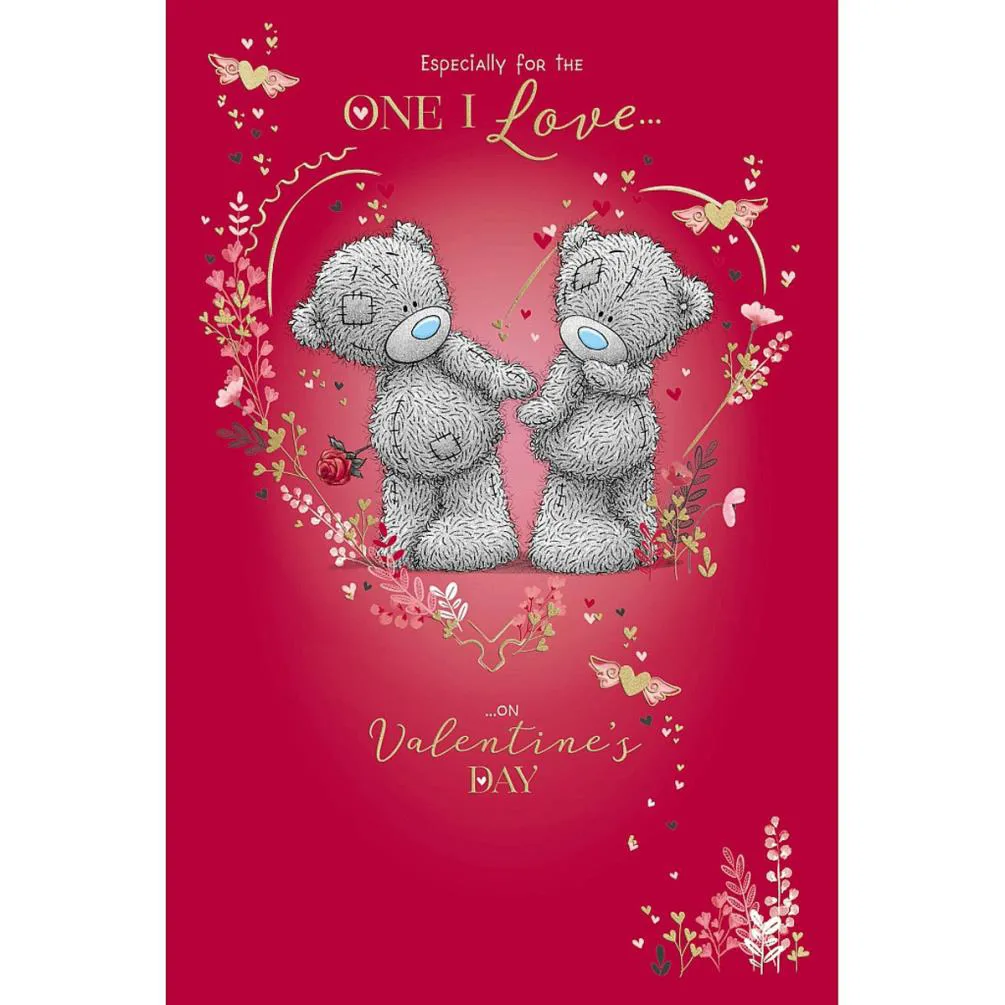 One I Love Me to You Bear Valentine's Day Card